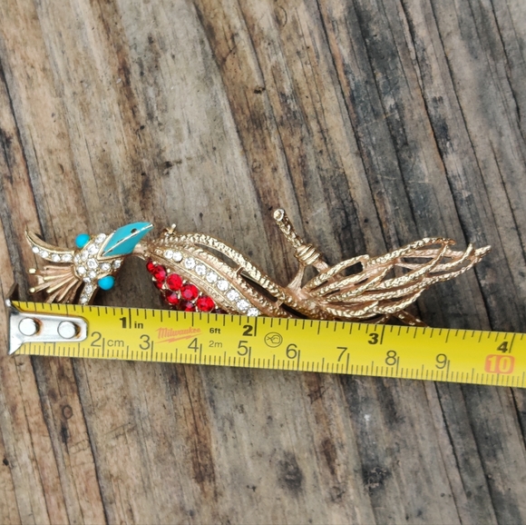 Vintage Florenza bird brooch - Picture 6 of 6